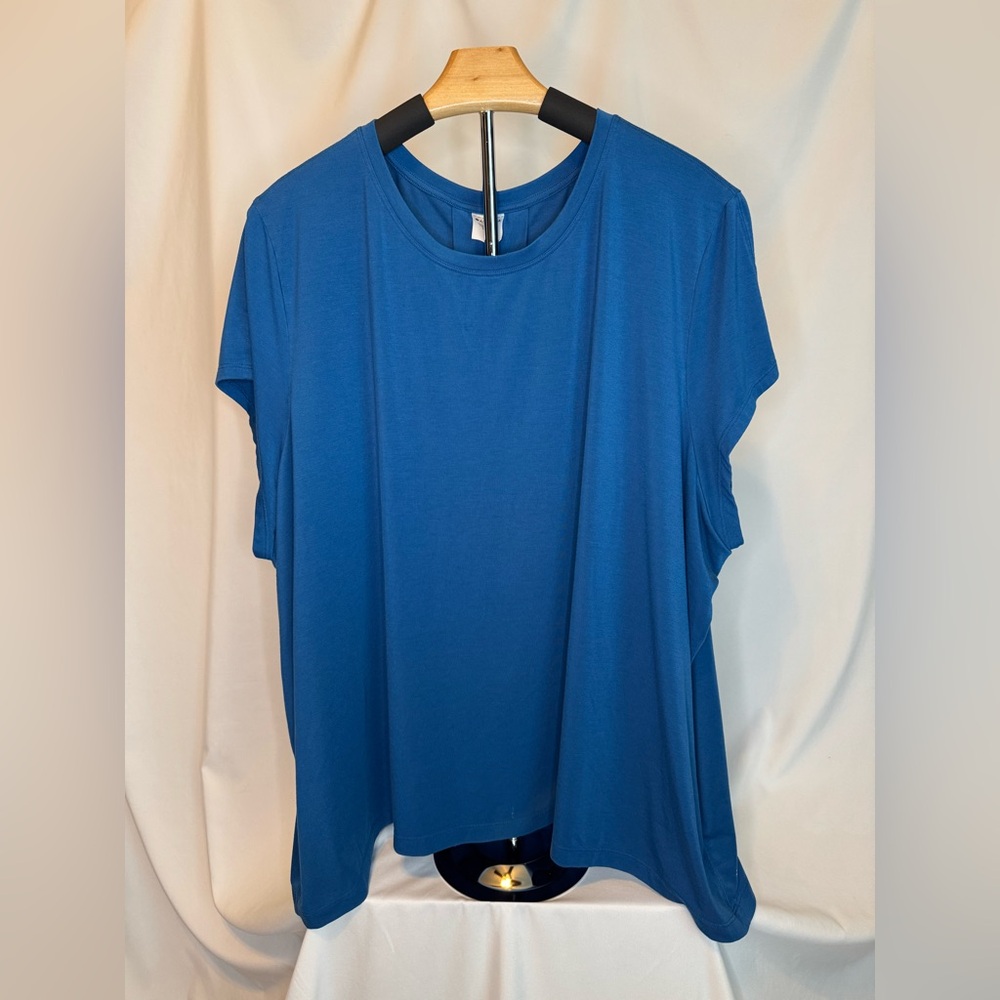 Athleta With Ease Tee - Blue - 2X